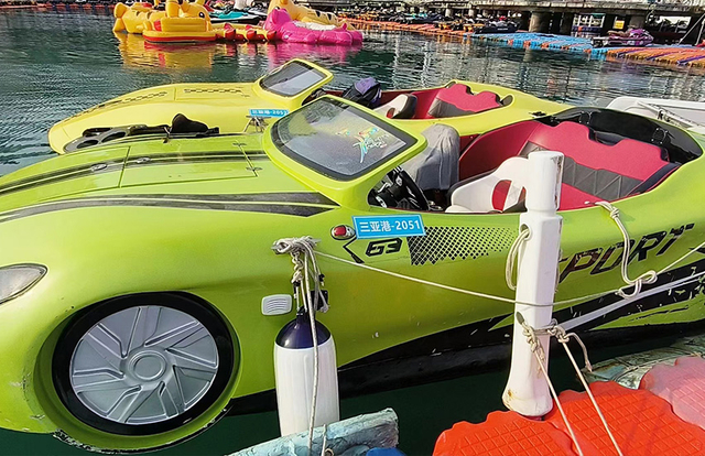 Un jet carro-verde