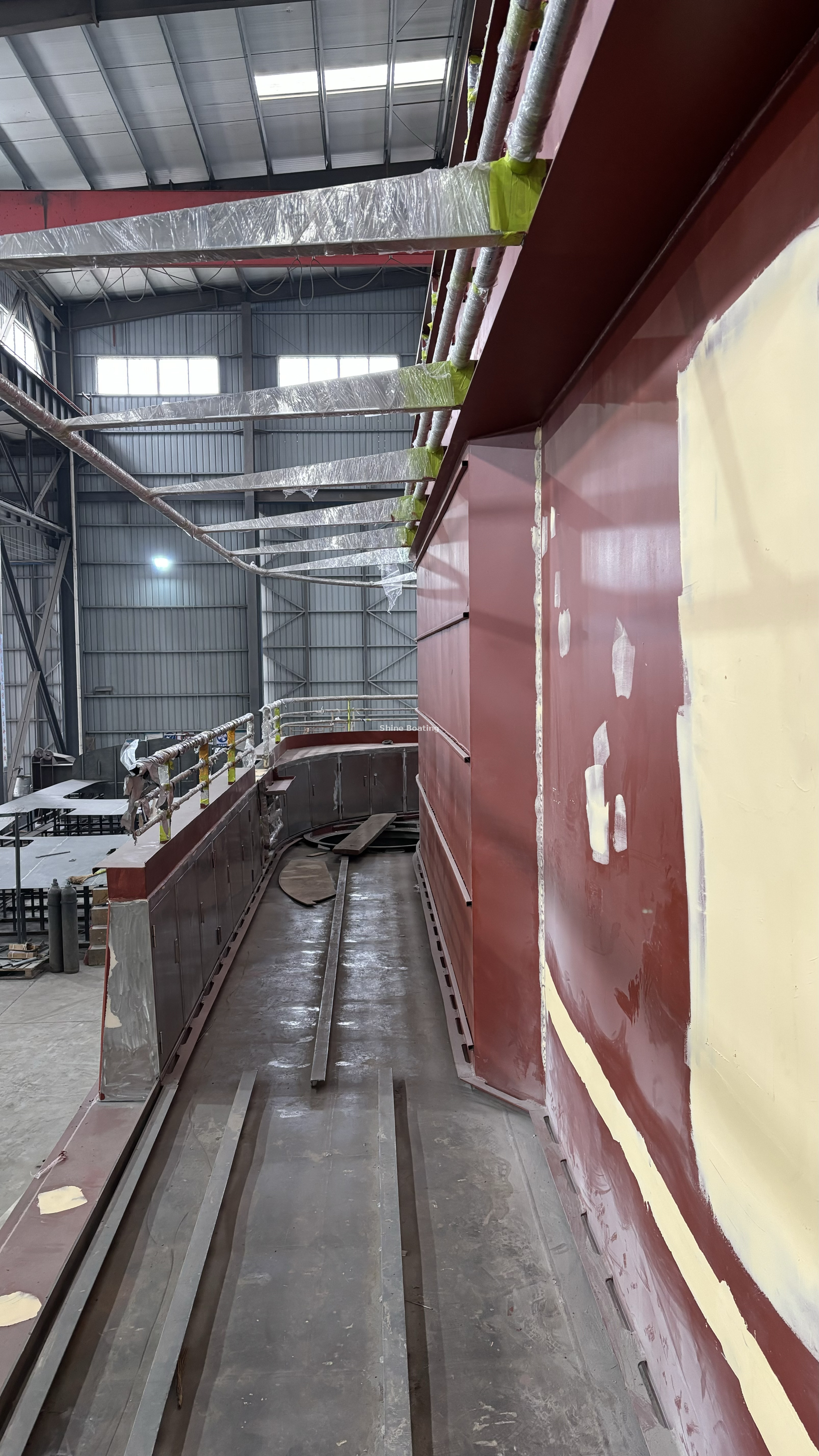 Cubierta principal de barco el&eacute;ctrico de 40 metros (4)