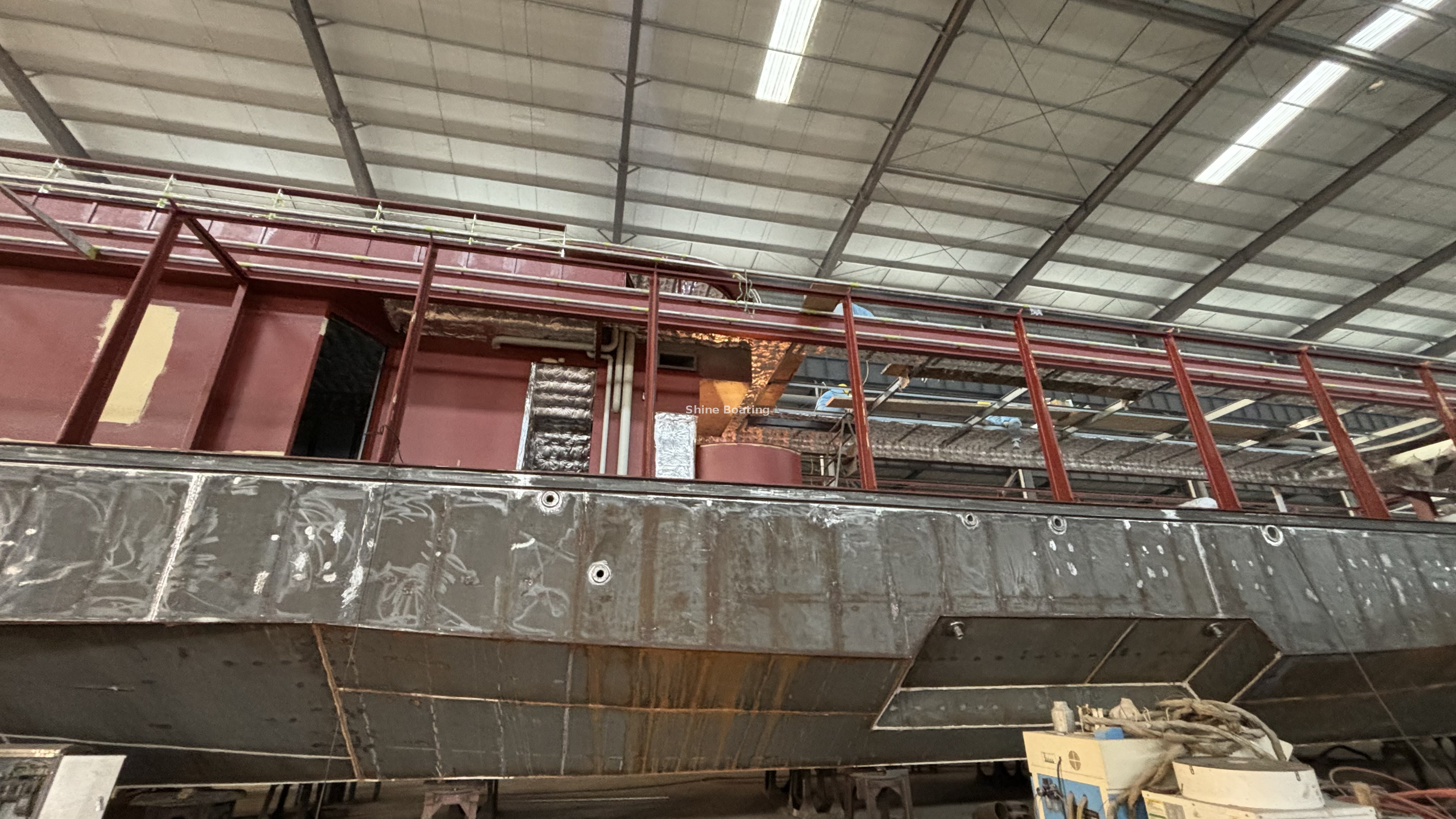 Casco de barco el&eacute;ctrico de 40 metros (4)