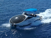 Barco turístico semisumergible de FRP de 12 m