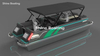 Barco turístico eléctrico de 9 m.
