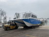 Barco de transporte catamarán de 33 pies