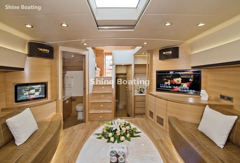 Yate de lujo con flybridge de 52 pies (8)