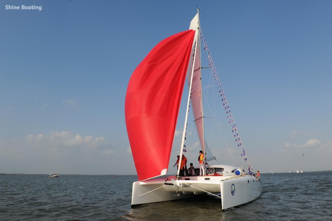 Catamar&aacute;n a vela Shine 41S (2)